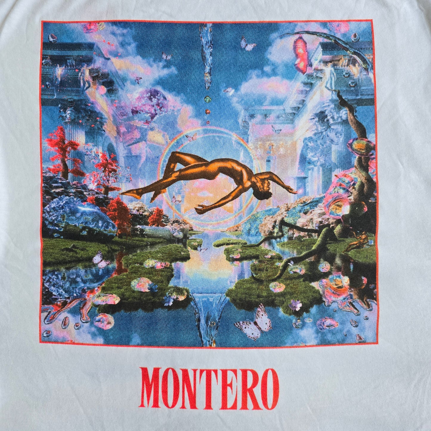 Playera Oficial Lil Nas X Montero Blanca