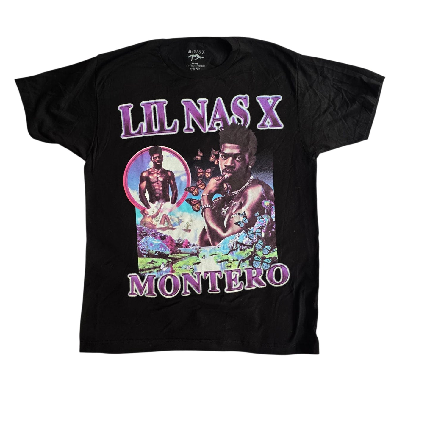 Playera Oficial Lil Nas X Montero Negra