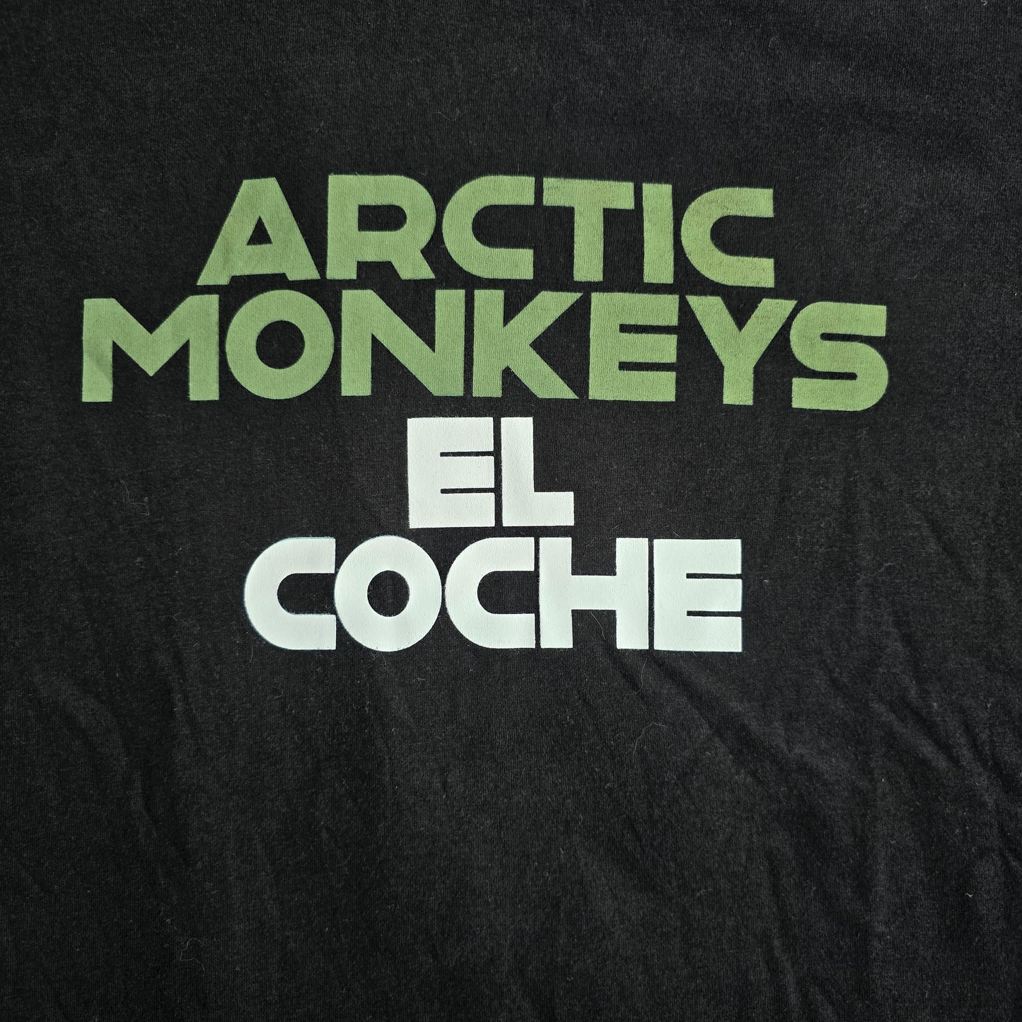 Playera Oficial Arctic Monkeys El Coche Negra
