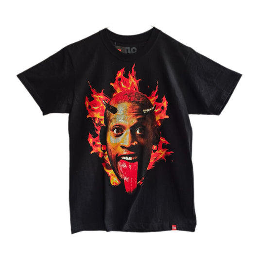 Playera Dennis Rodman Fuego de Algodón